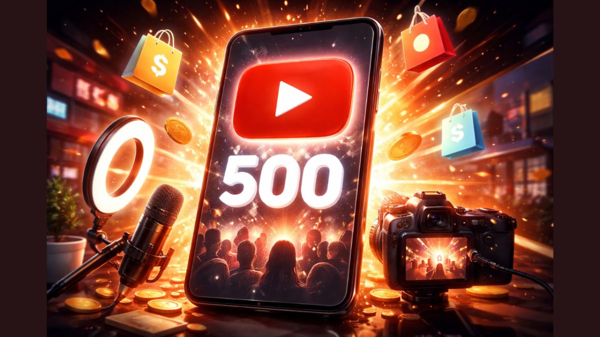 YouTube ahora permite ganar comisiones con solo 500 suscriptores