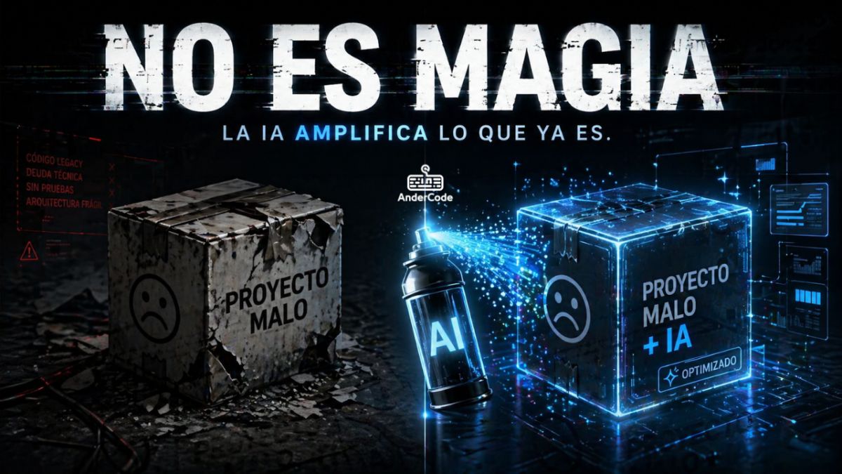 La IA no arregla malos proyectos: solo los vuelve más rápidos… y más peligrosos