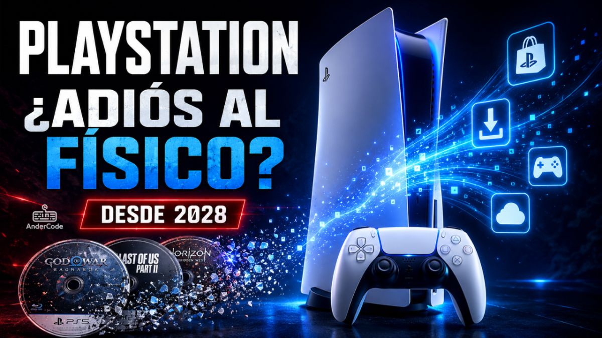 PlayStation le pone fecha al final de los juegos físicos: los nuevos títulos serán digitales desde 2028