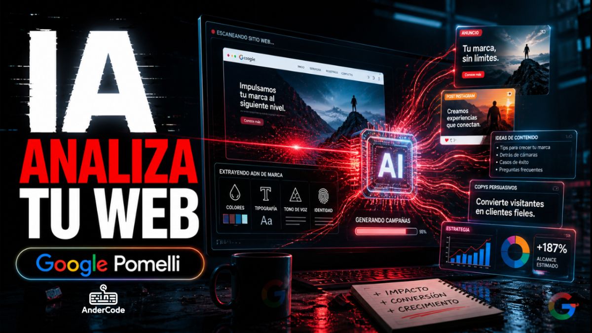 Google lanza Pomelli: la IA que convierte tu web en campañas de marketing listas para publicar