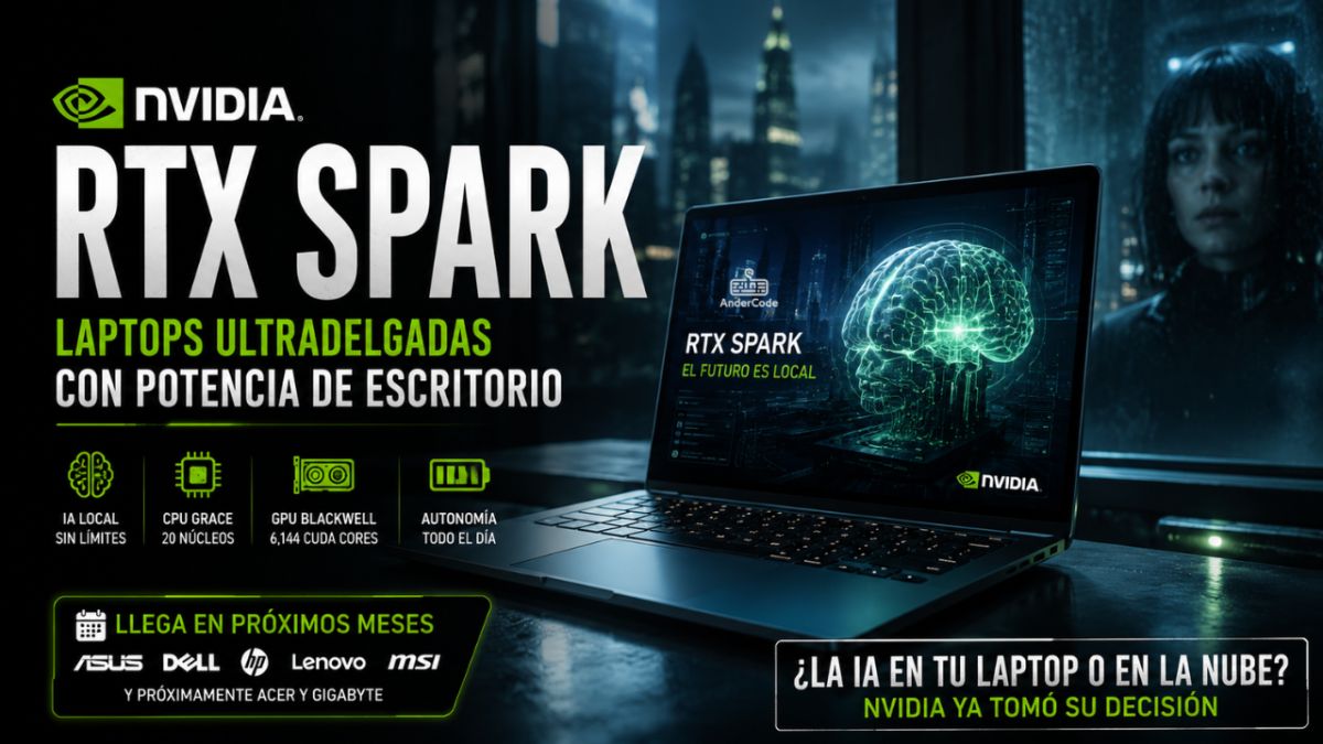 NVIDIA quiere convertir las laptops ultradelgadas en PCs de escritorio con IA