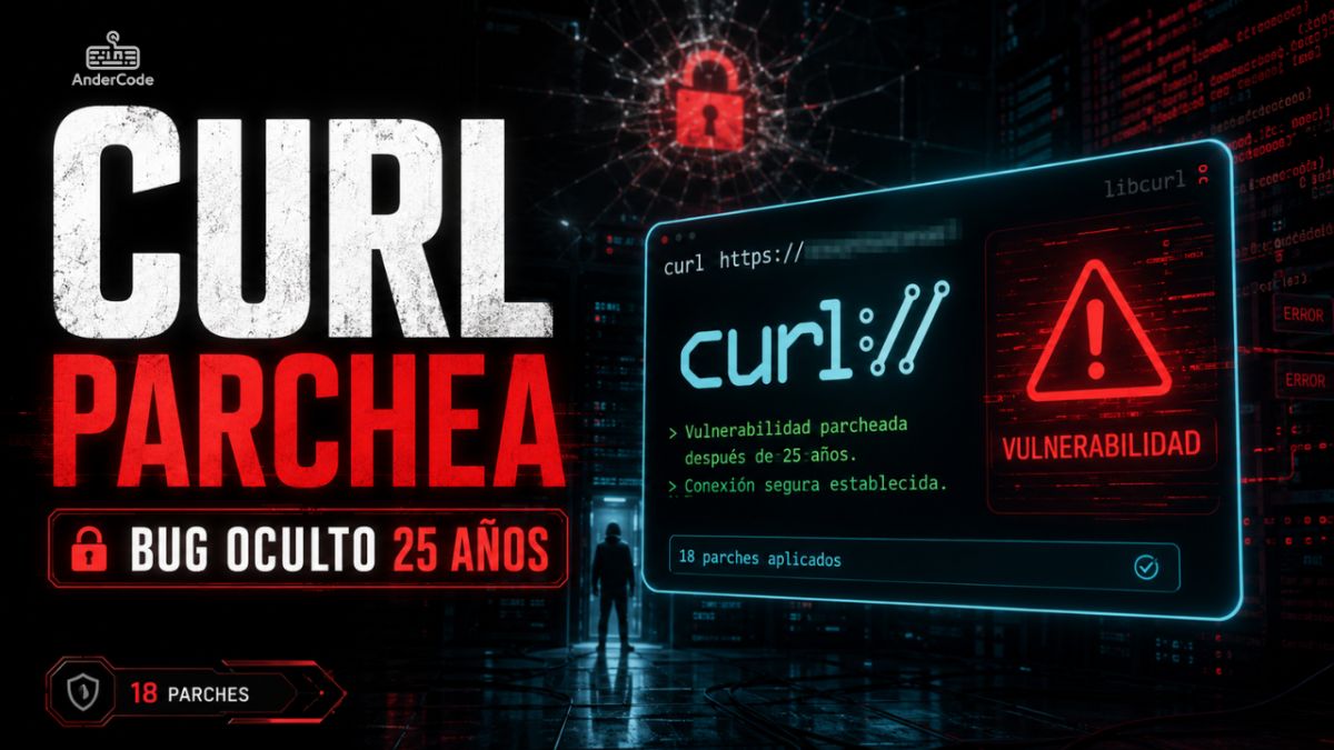 Curl corrige una vulnerabilidad que estuvo oculta durante 25 años en libcurl