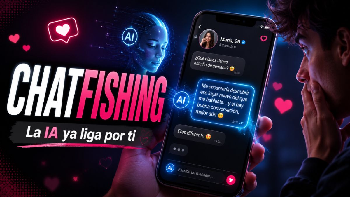 La IA ya está coqueteando por ti: el “chatfishing” invade las aplicaciones de citas