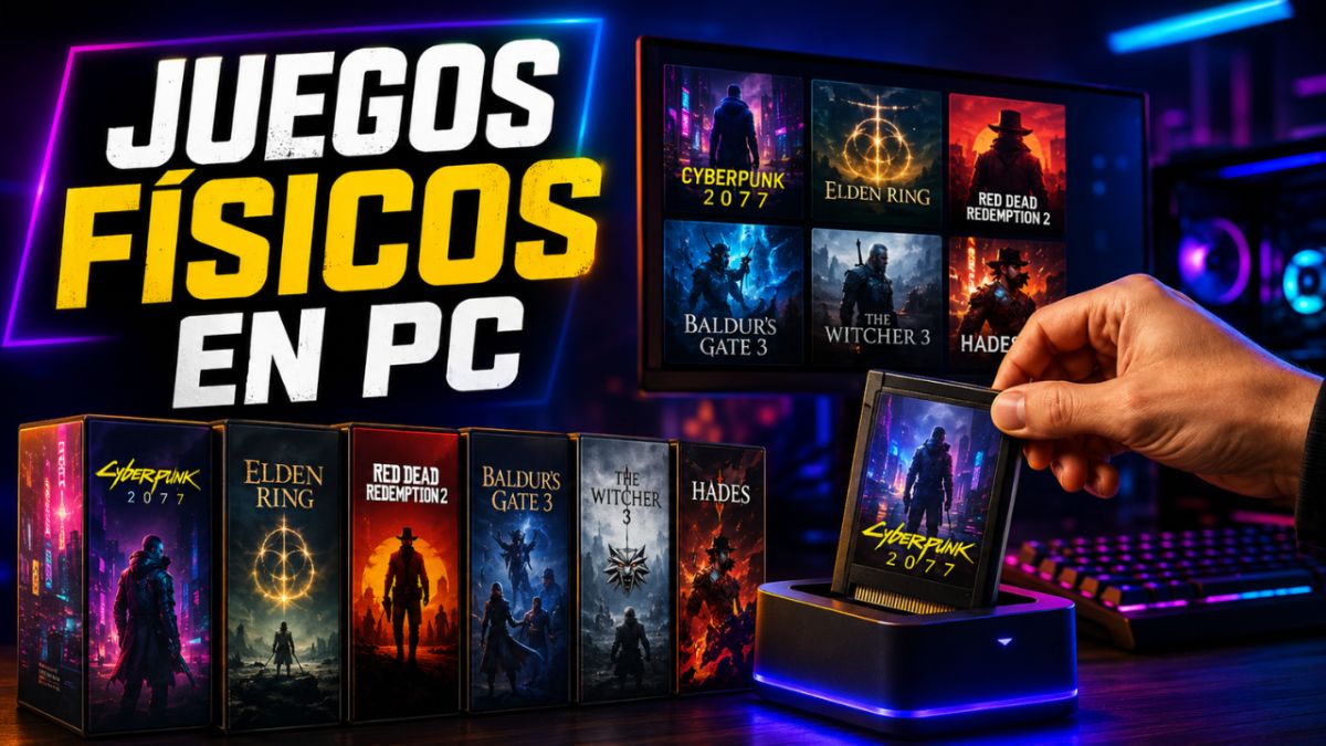 Un gamer convirtió sus juegos de Steam en cartuchos físicos y el resultado sorprendió a todos