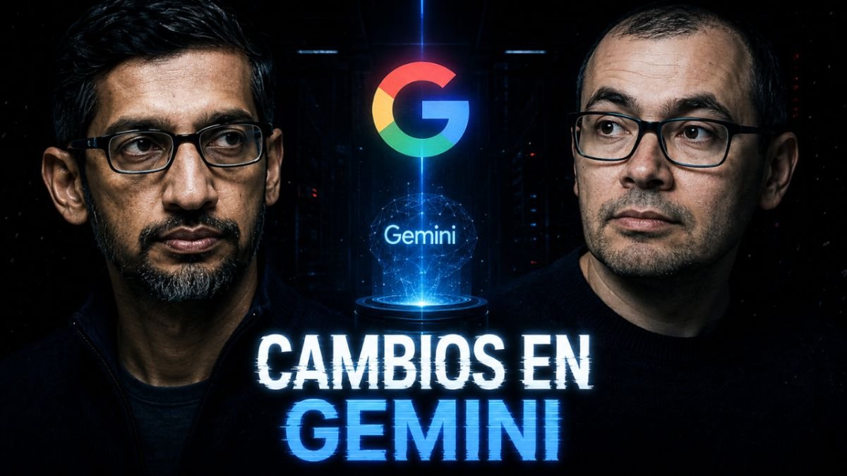 Google sacude su división de IA: Gemini entra en una nueva etapa tras un importante cambio de liderazgo
