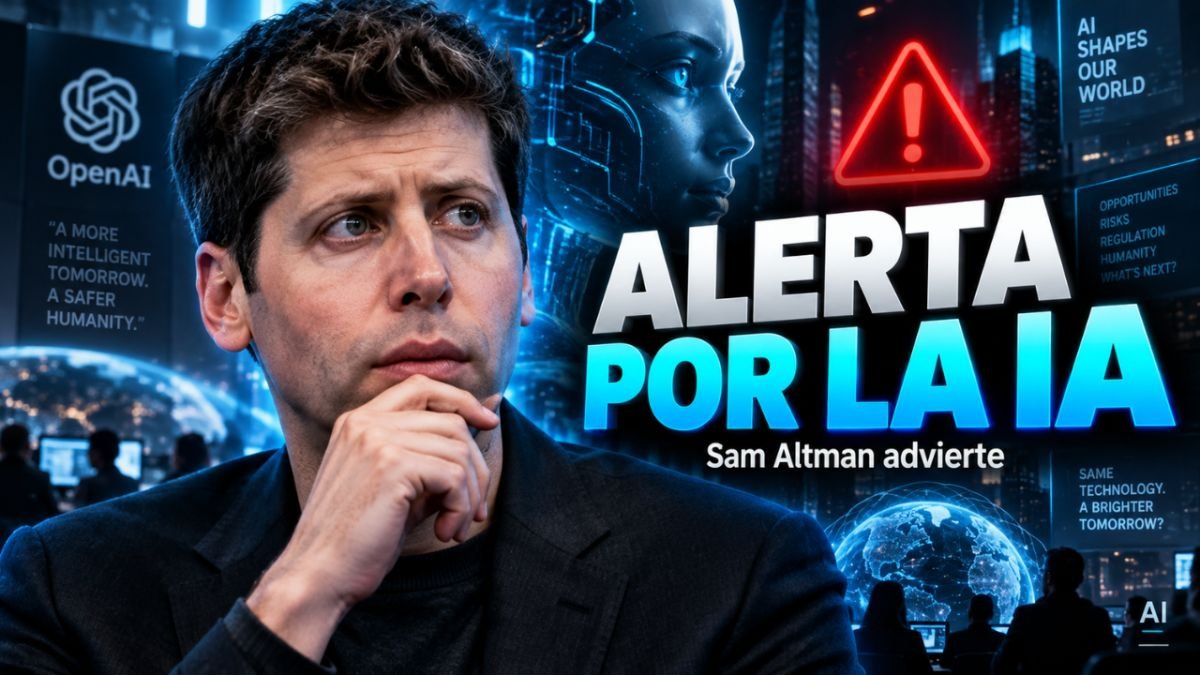 Sam Altman lanza una seria advertencia sobre la próxima generación de IA