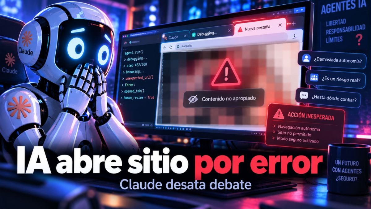 🤖 Claude se vuelve viral tras una extraña acción durante una depuración con Chrome