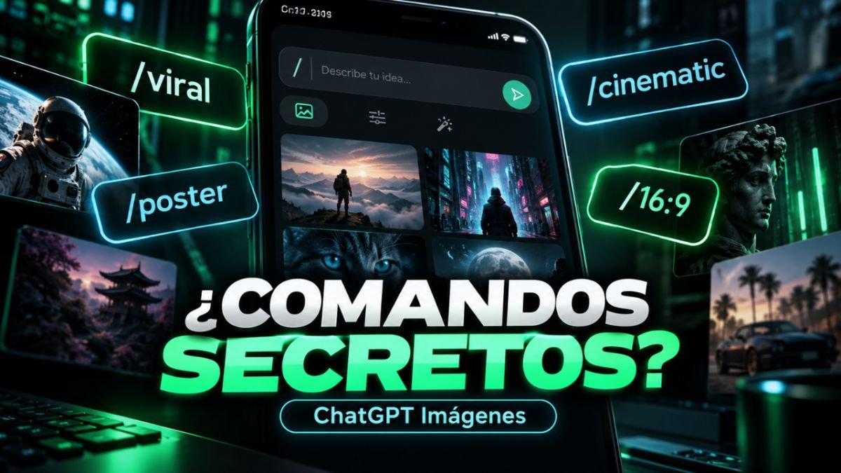 ¿Existen comandos secretos con “/” en ChatGPT para crear imágenes? Esto es lo que realmente funciona