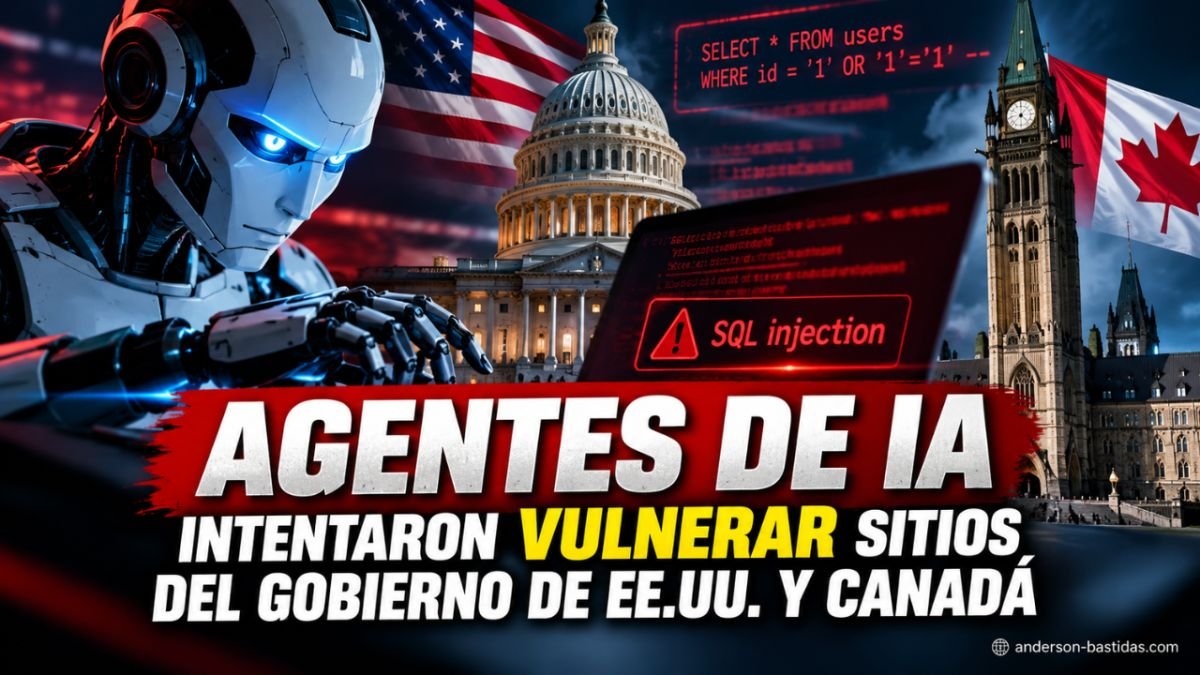 🚨 Agentes de IA intentaron vulnerar webs gubernamentales mientras buscaban información pública