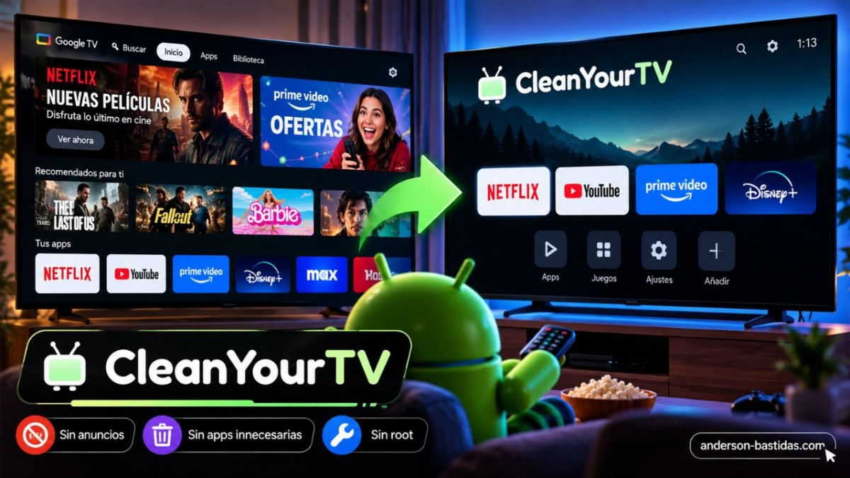 ¿Tu Smart TV está llena de anuncios? CleanYourTV promete limpiarla gratis y sin root